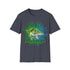 Leech Freak Fish On Unisex Softstyle T-Shirt